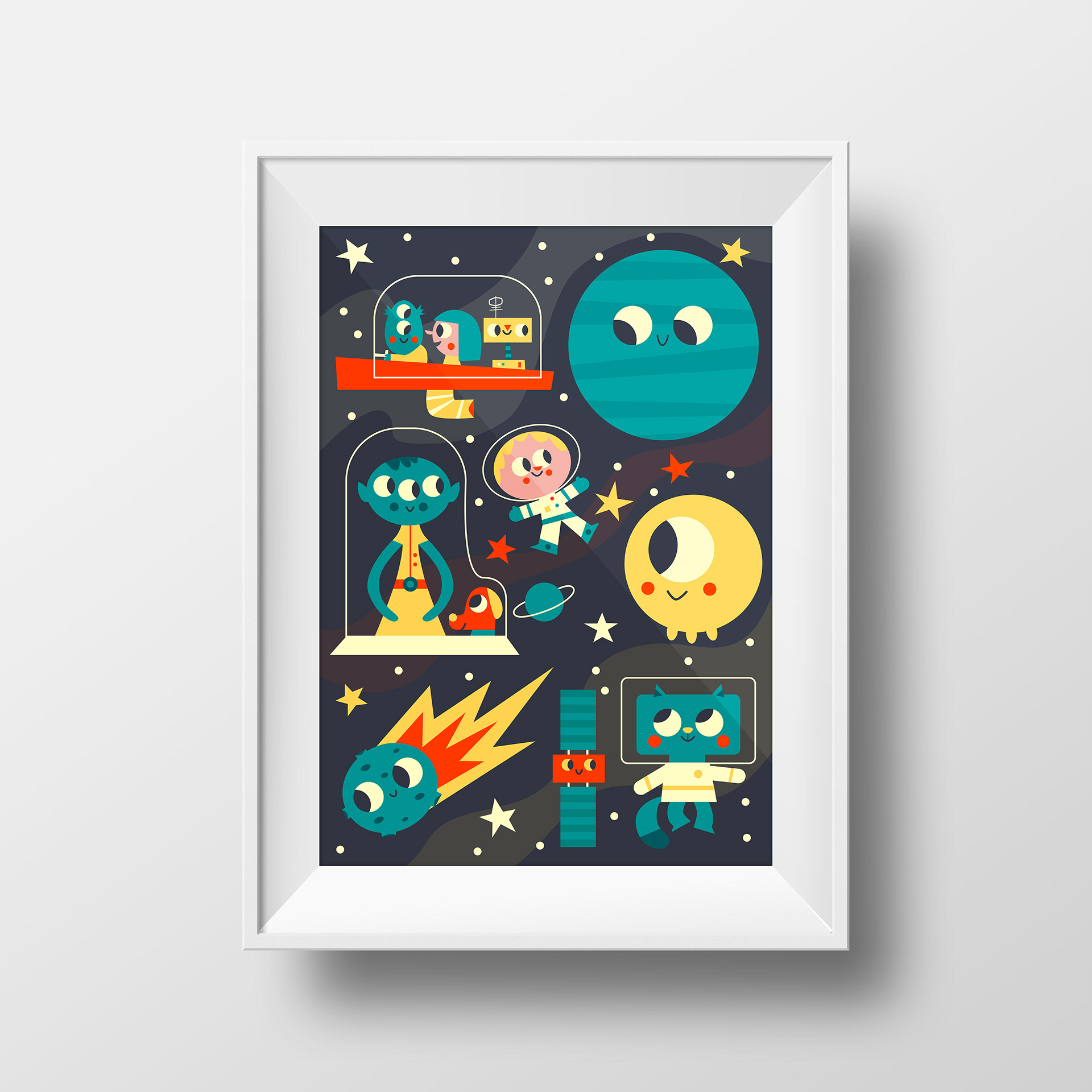 space poster for kids